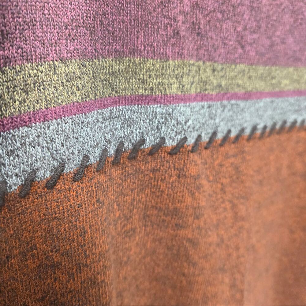 First Issue Liz Clairborne Y2K Mid Sleeve Brown Sweater Size L - Picture 2 of 4